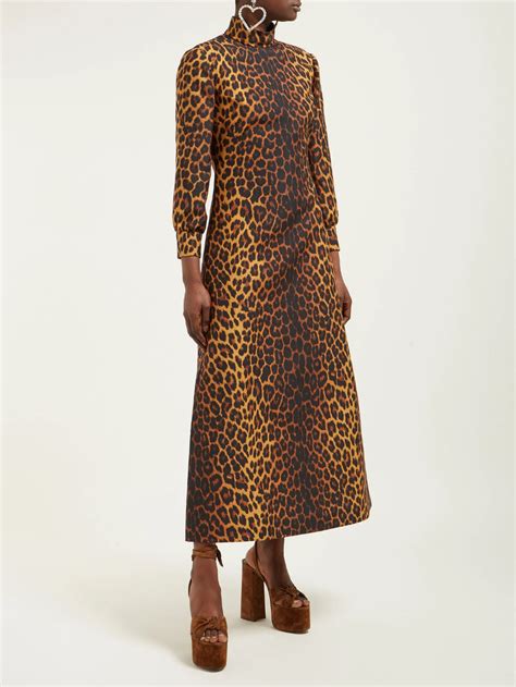 gucci leopard print dress|Dresses and Jumpsuits for Women .